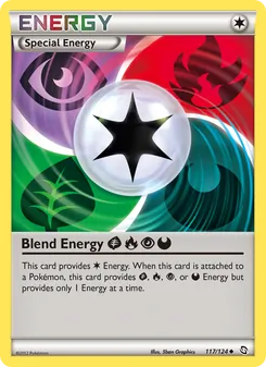 Blend Energy Grass Fire Psychic Darkness (Dragons Exalted #117)