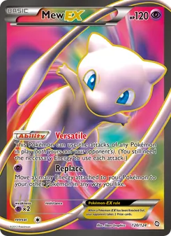 Mew-EX (Dragons Exalted #120)