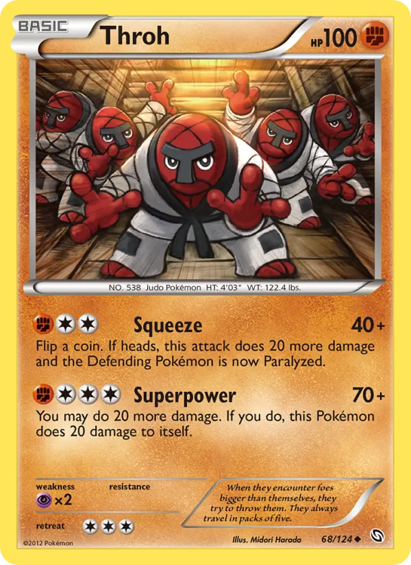 Throh — Dragons Exalted #68 (Pokémon TCG card)