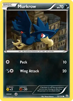 Murkrow (Dragons Exalted #72)