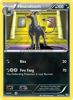 Houndoom (Dragons Exalted #75)
