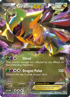 Giratina-EX (Dragons Exalted #92)
