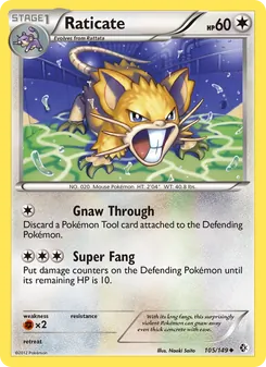 Raticate (Boundaries Crossed #105)
