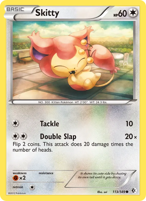 Skitty — Boundaries Crossed #113 (Pokémon TCG card)
