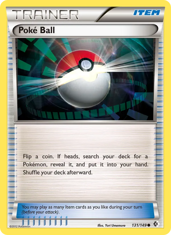 Poké Ball — Boundaries Crossed #131 (Pokémon TCG card)