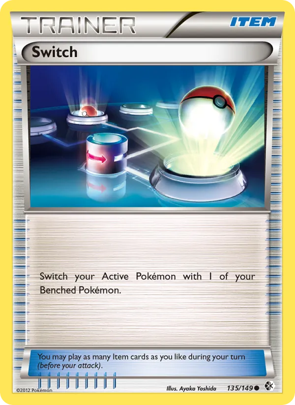 Switch — Boundaries Crossed #135 (Pokémon TCG card)