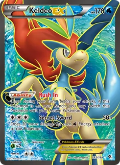 Keldeo-EX (Boundaries Crossed #142)