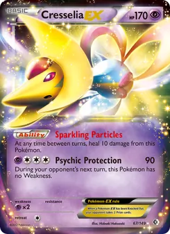 Cresselia-EX (Boundaries Crossed #67)