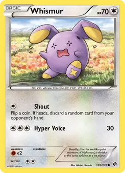 Whismur (Plasma Storm #105)