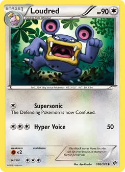 Loudred (Plasma Storm #106)