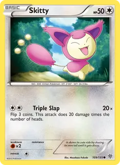 Skitty (Plasma Storm #109)
