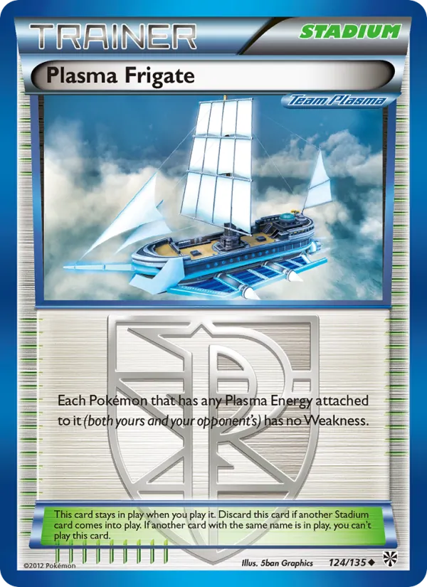 Plasma Frigate — Plasma Storm #124 (Pokémon TCG card)