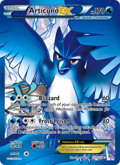 Articuno-EX (Plasma Storm #132)