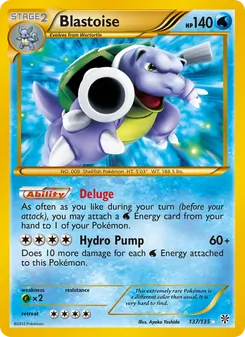 Blastoise (Plasma Storm #137)