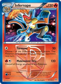 Infernape (Plasma Storm #17)