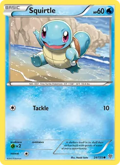Squirtle (Plasma Storm #24)