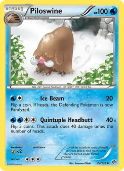 Piloswine (Plasma Storm #27)