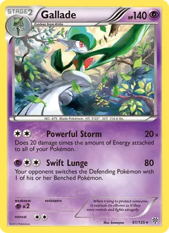 Gallade (Plasma Storm #61)