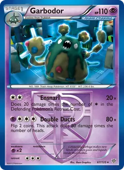 Garbodor (Plasma Storm #67)