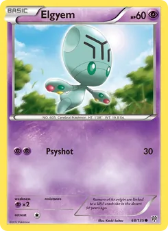 Elgyem (Plasma Storm #68)