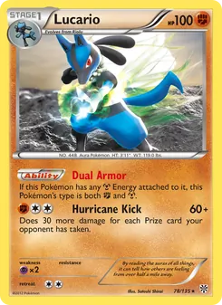 Lucario (Plasma Storm #78)