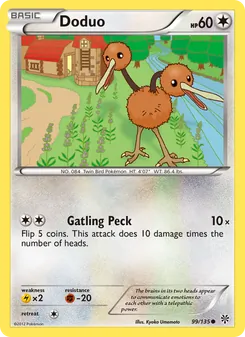 Doduo (Plasma Storm #99)