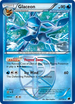 Glaceon (Plasma Freeze #23)