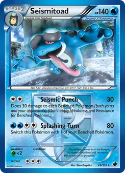 Seismitoad (Plasma Freeze #26)
