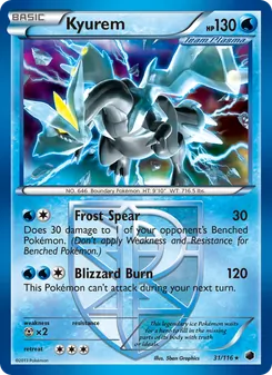 Kyurem (Plasma Freeze #31)