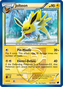 Jolteon (Plasma Freeze #34)