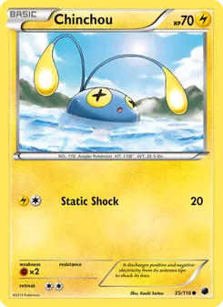 Chinchou (Plasma Freeze #35)