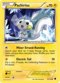 Pachirisu (Plasma Freeze #37)