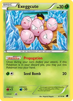 Exeggcute (Plasma Freeze #4)