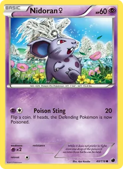Nidoran♀ (Plasma Freeze #40)