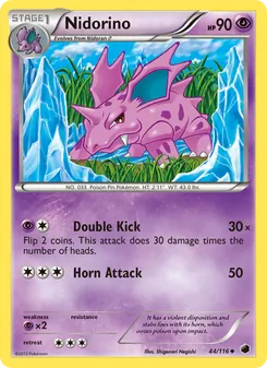 Nidorino (Plasma Freeze #44)