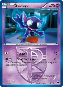 Sableye (Plasma Freeze #49)