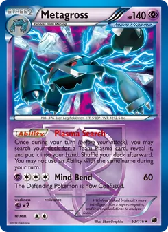 Metagross (Plasma Freeze #52)