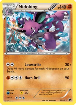 Nidoking (Plasma Freeze #58)