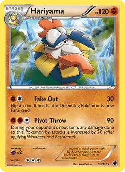 Hariyama (Plasma Freeze #63)