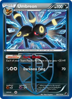 Umbreon (Plasma Freeze #64)