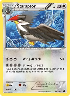 Staraptor (Plasma Freeze #97)