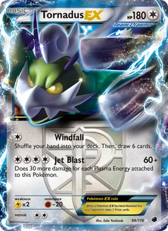 Tornadus-EX (Plasma Freeze #98)