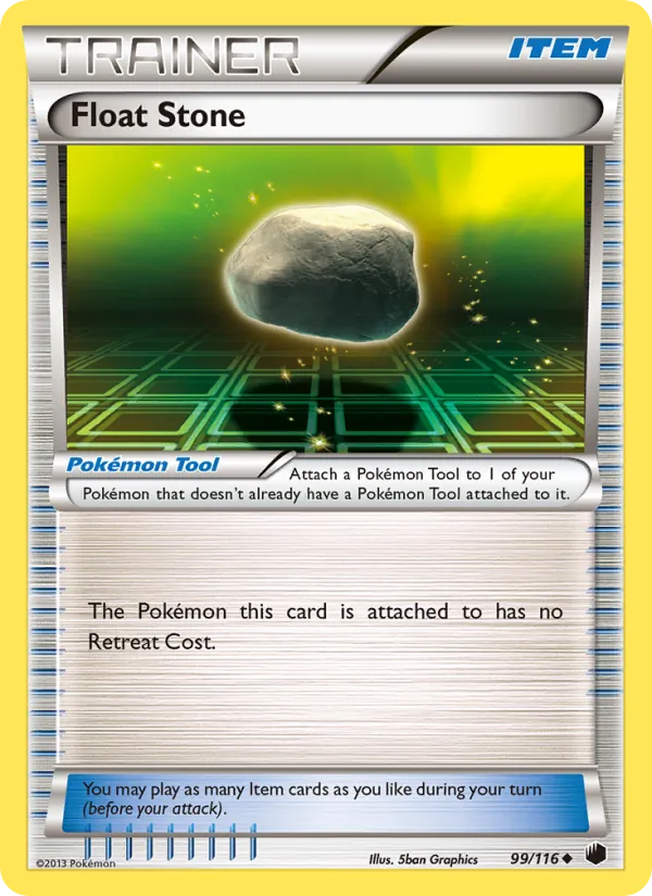 Float Stone — Plasma Freeze #99 (Pokémon TCG card)