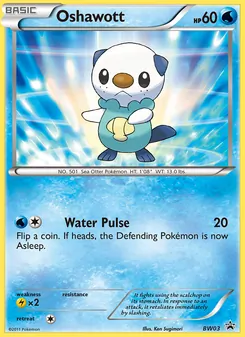 Oshawott (BW Black Star Promos #BW03)