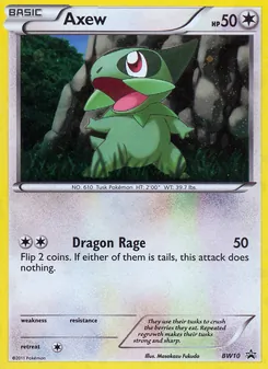 Axew (BW Black Star Promos #BW10)