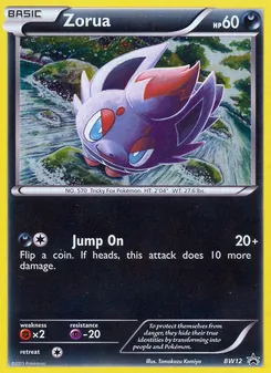 Zorua (BW Black Star Promos #BW12)