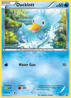 Ducklett (BW Black Star Promos #BW17)
