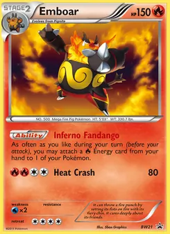 Emboar (BW Black Star Promos #BW21)