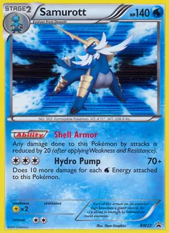Samurott (BW Black Star Promos #BW22)