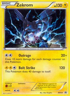 Zekrom (BW Black Star Promos #BW24)